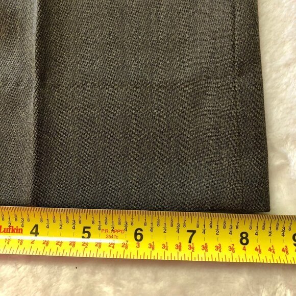 NWOT Hugo Boss "Bellini" Brown Virgin Wool Dress Pants Small (31") - Picture 12 of 13